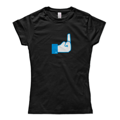 Facebook Middle Finger