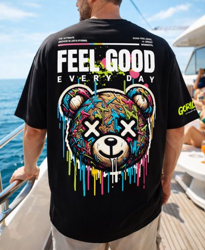 Oversize тениска Feel Good Every Day